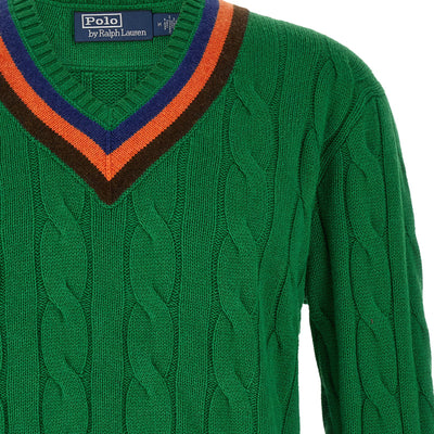 Polo Ralph Lauren V-knit With Cable Pattern