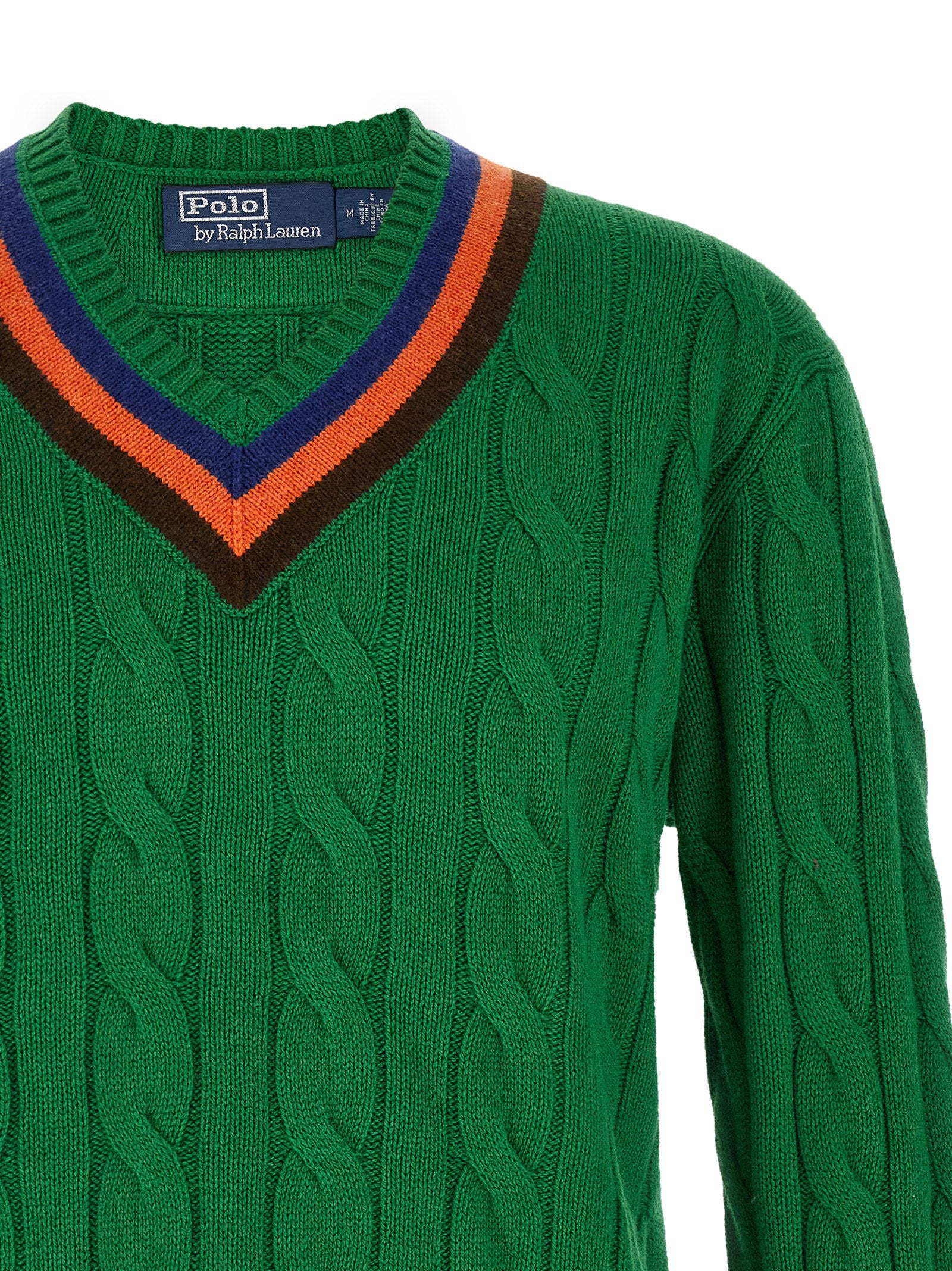 Polo Ralph Lauren V-knit With Cable Pattern