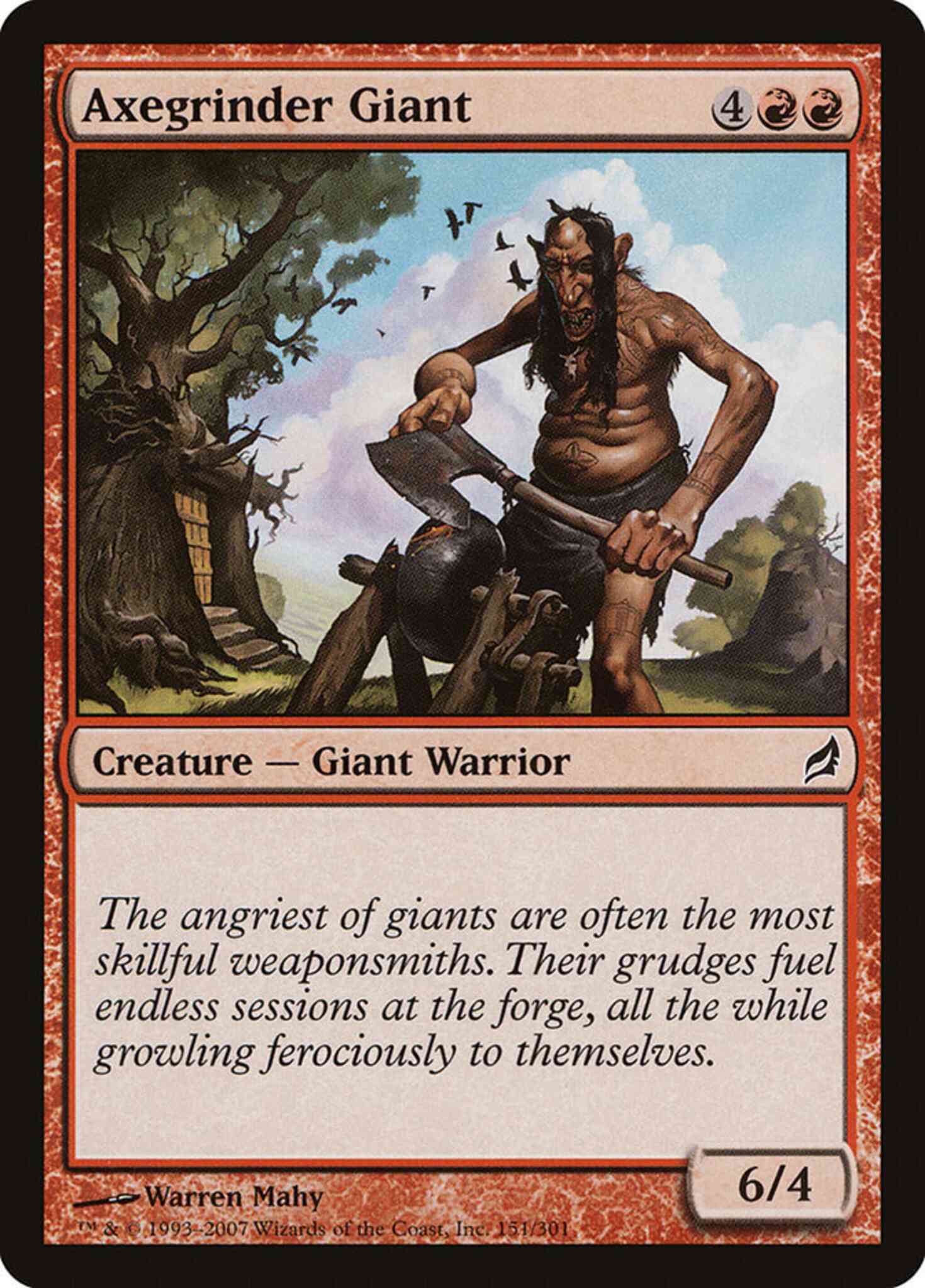 Axegrinder Giant [151] [Lorwyn] [Non-Foil]