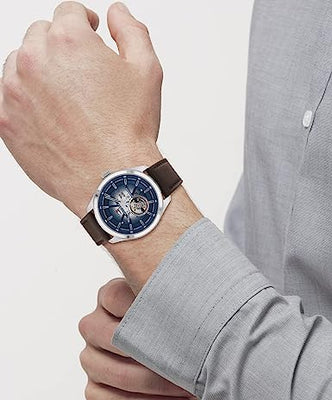Tommy Hilfiger Quartz Blue Dial Men 44mm