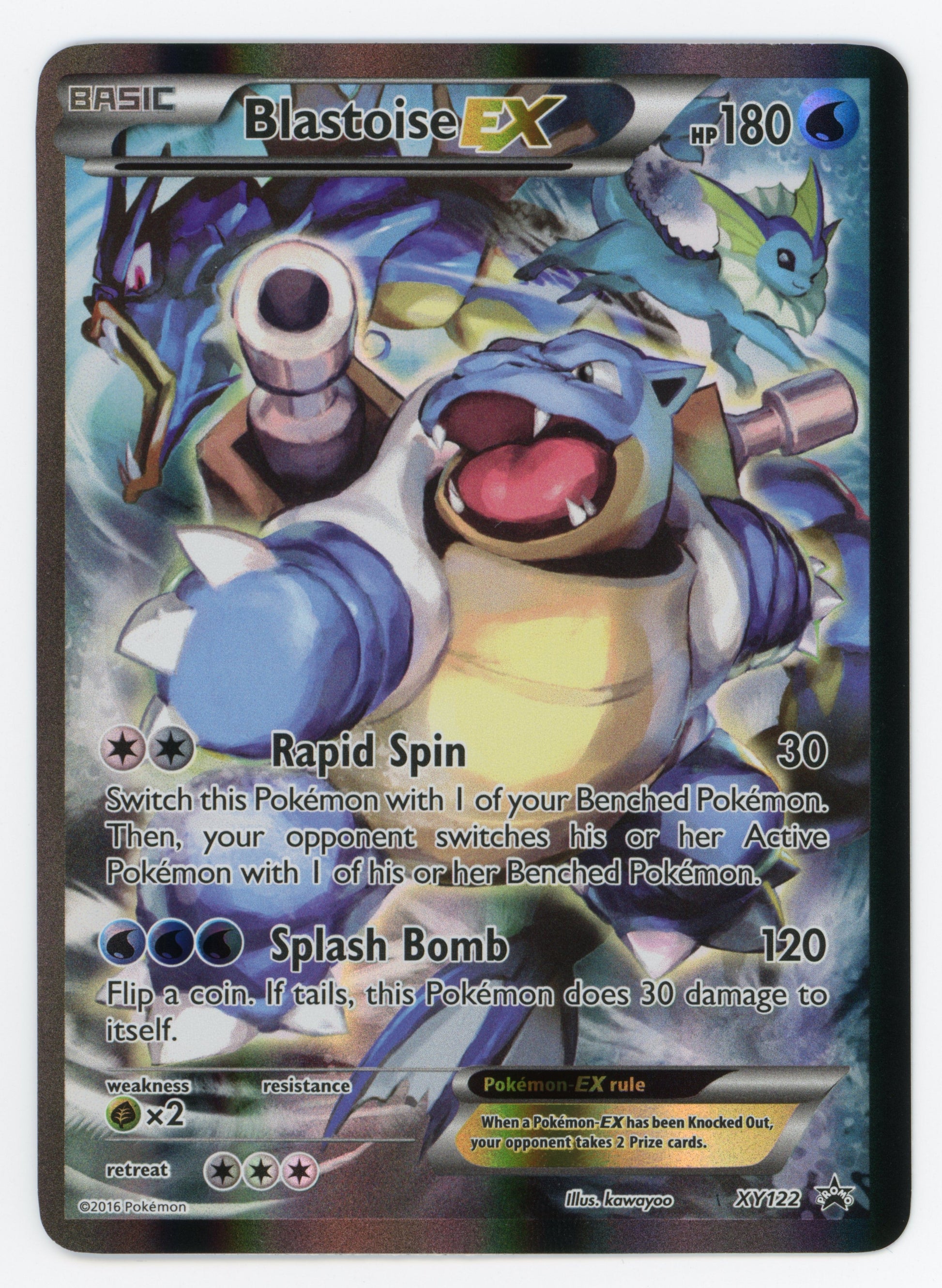 Blastoise-EX - XY122 - Promo - Ultra Rare - Scan 13333