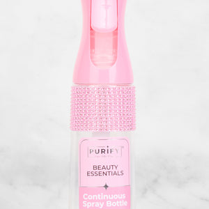 Rhinestone Transparent Continuous Spray Bottle