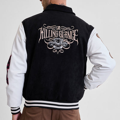 Legends Killing Glance Black Varsity Jacket