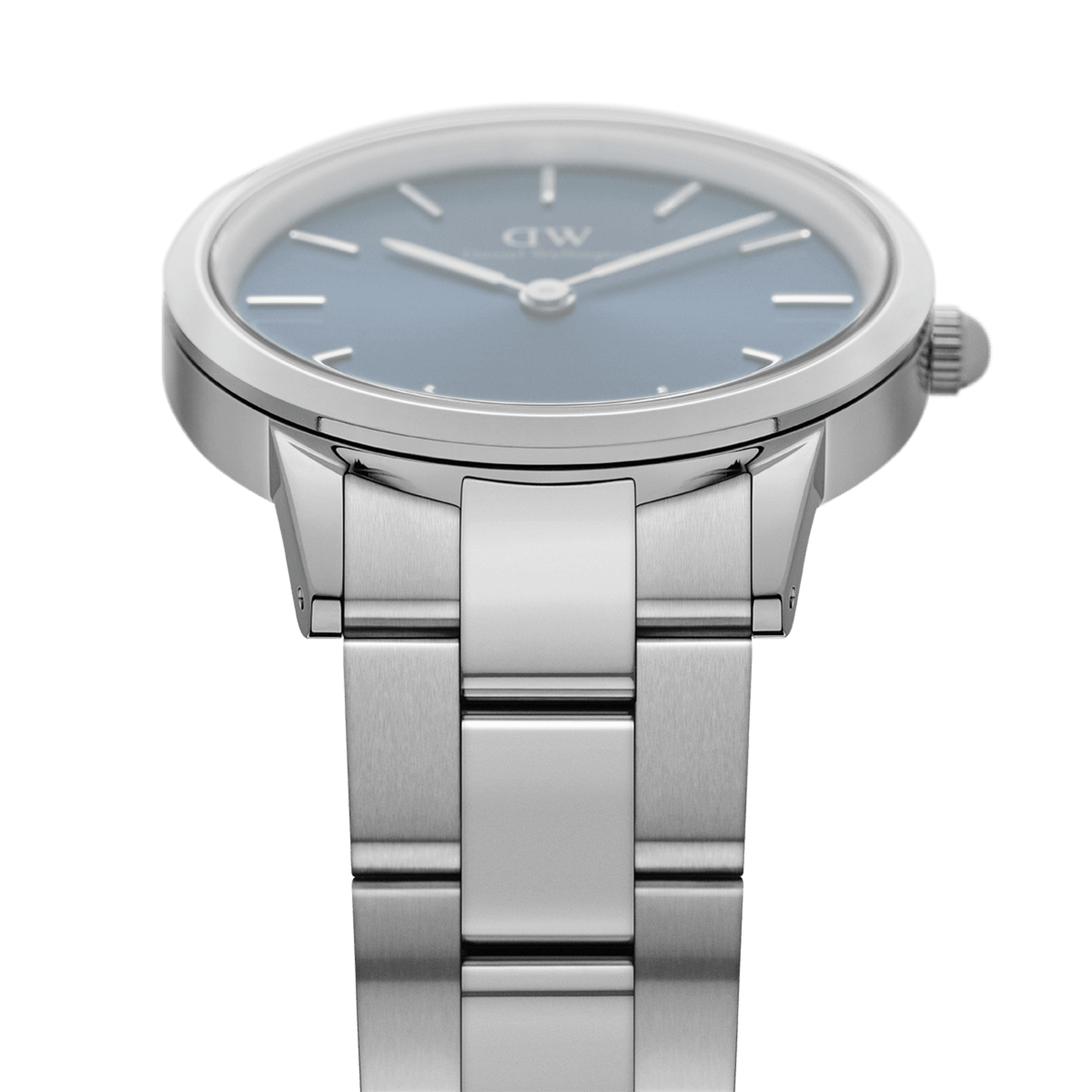 Iconic Link Arctic Blue & Silver 36mm