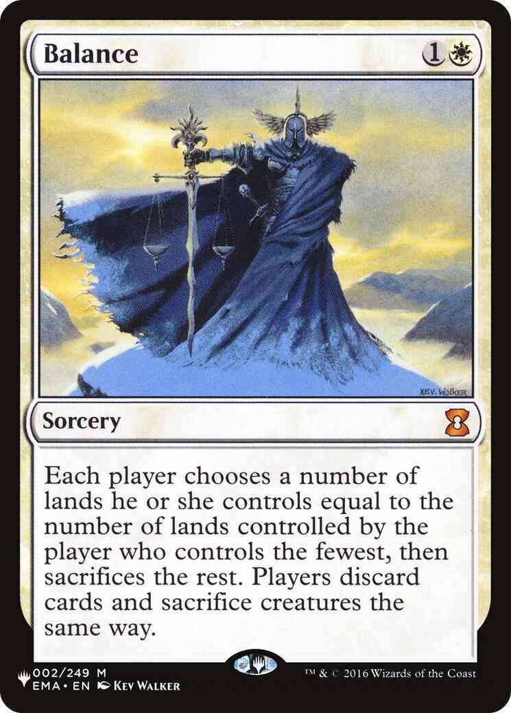 Balance [EMA-2] [The List] [Non-Foil]