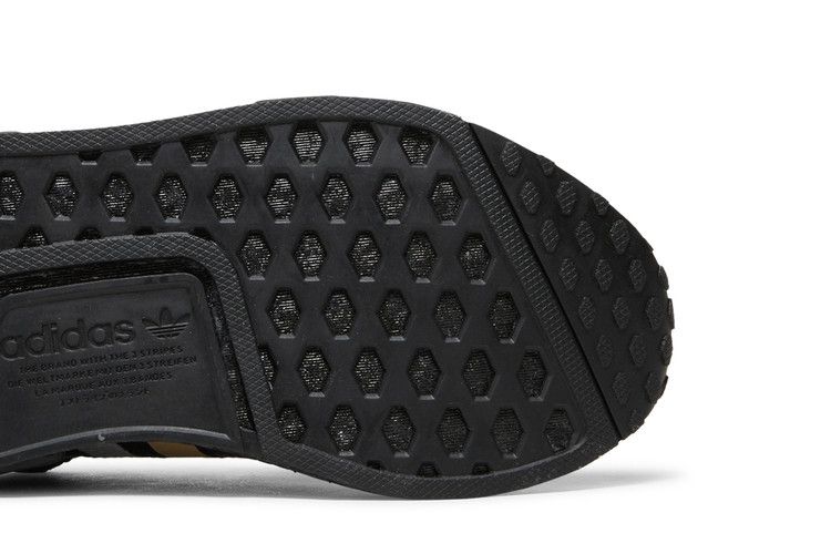 adidas NMD R1 Black Gold Metallic