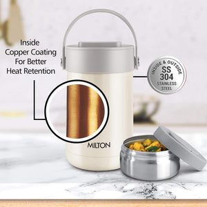 Glamour Thermosteel Stainless Steel Tiffin Box (Milton)