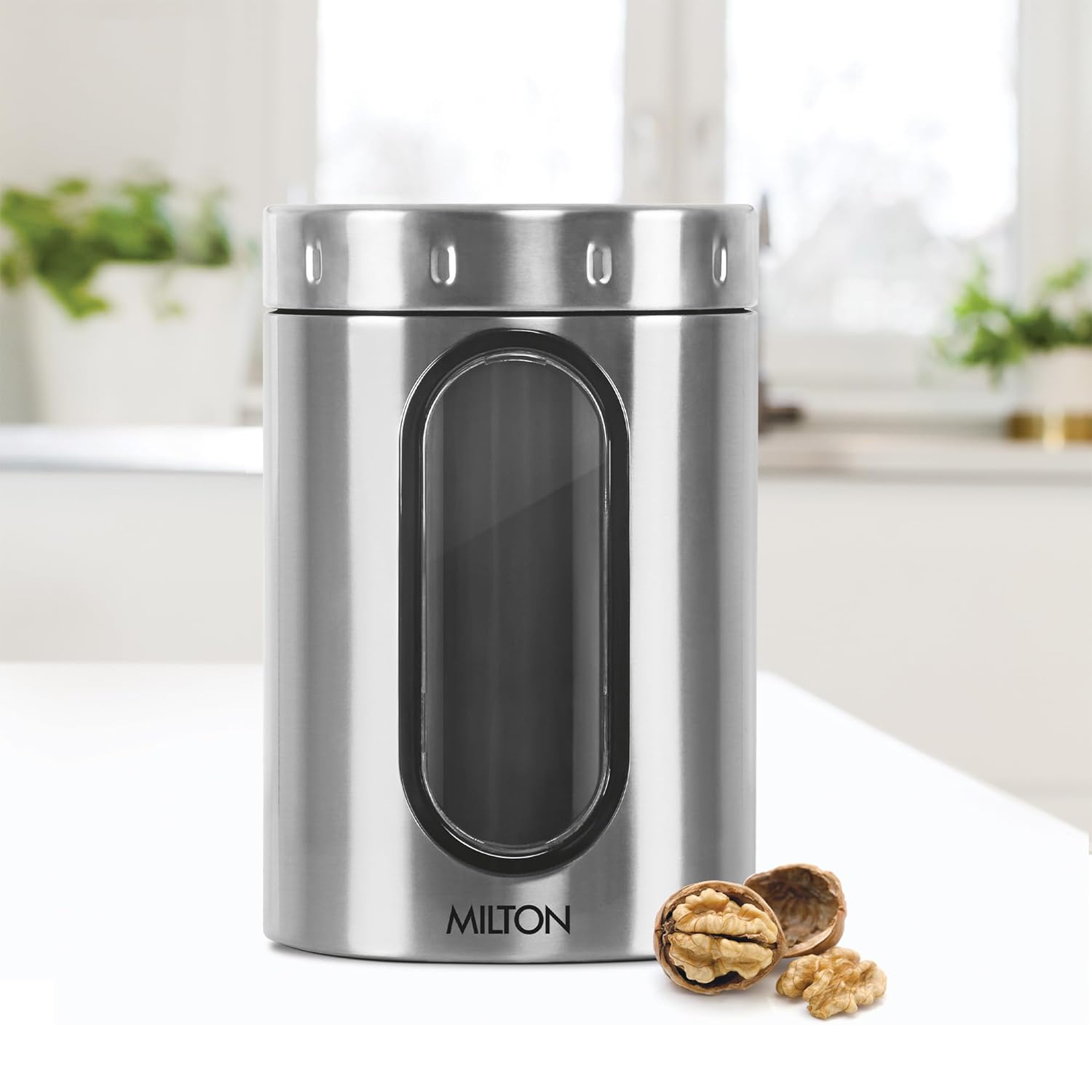 Steel Crispy Storage Jar (Milton)