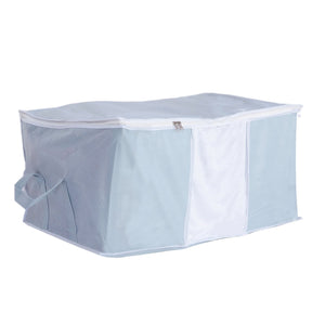 Kuber Industries Non Woven Rectangular Underbed Storage Organiser Set (Grey, Standard, Model: Rbed01), 2 Piece