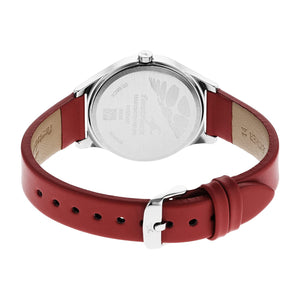 Stunners 2.0 Multicolour Dial Analog Red Leather