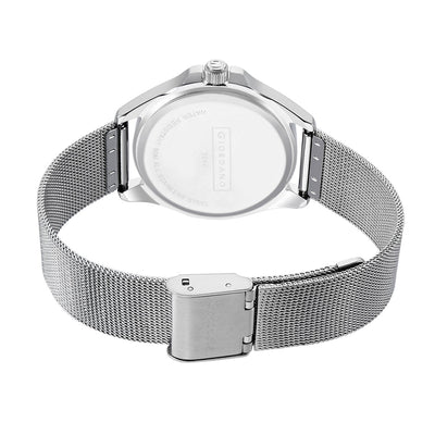Giordano Women's Blue Dial & Silver Chain Watch for Women