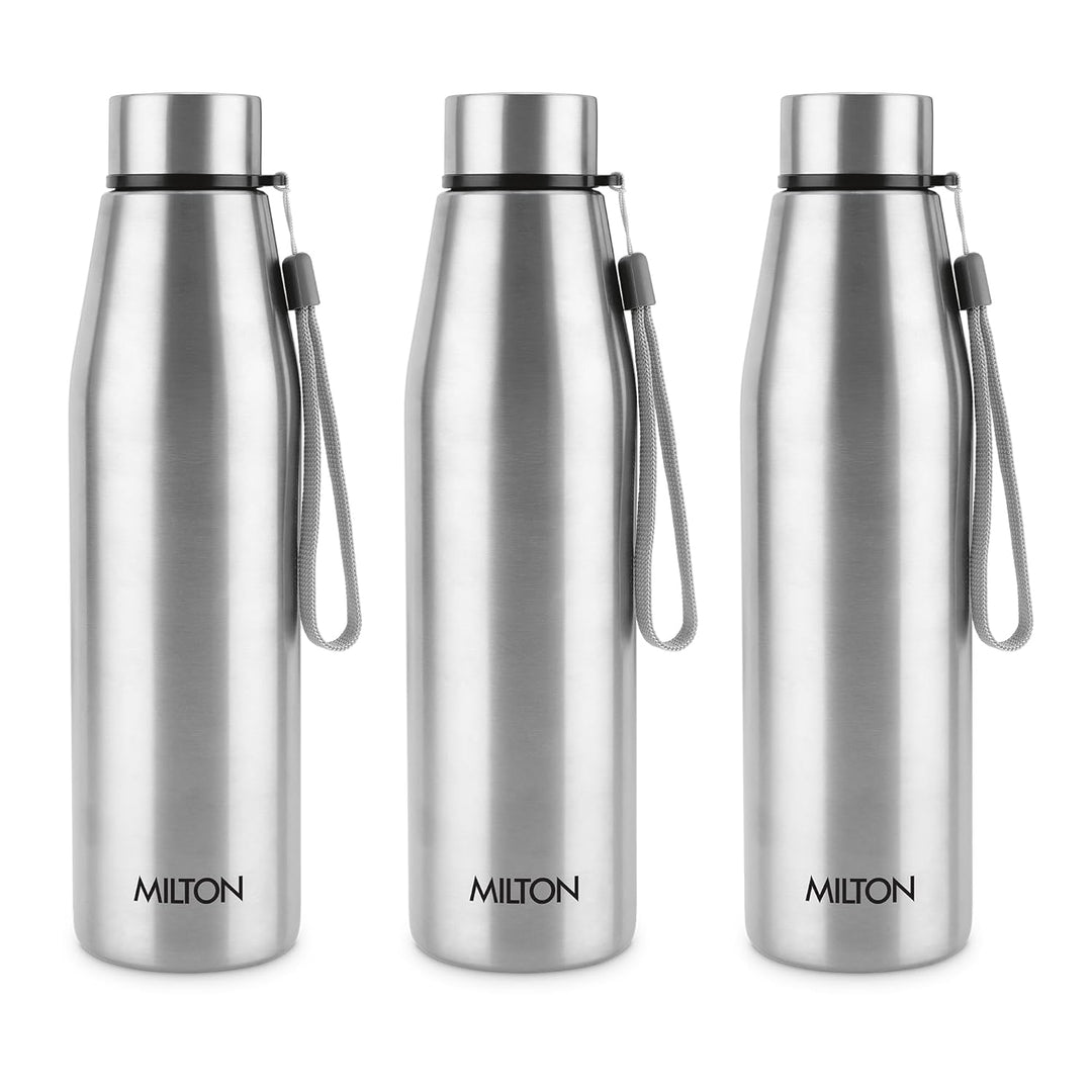 Drift Stainless Steel Bottle 950 ml (Pack of 3) (Milton)