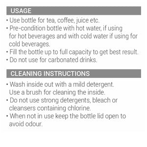 Personalized Aura Thermosteel Bottle (Milton)