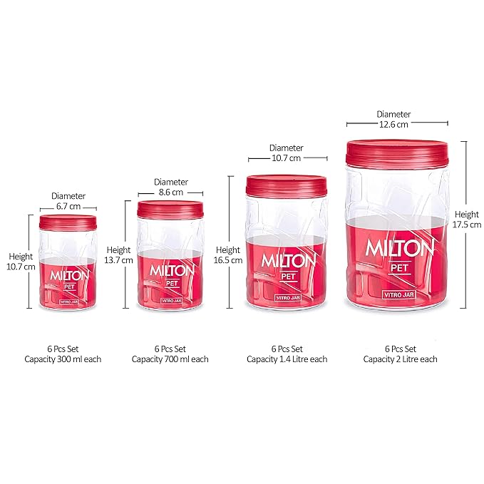 Vitro Pet Airtight Jar (Milton)