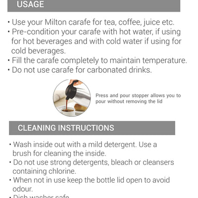 Thermosteel Carafe (Milton)