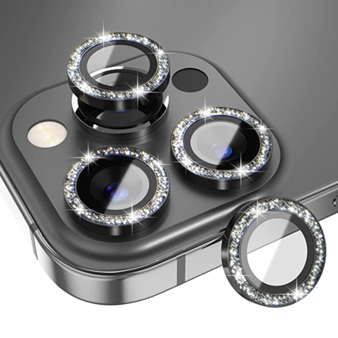 iPhone 13 Series Glitter Diamond Camera Lens Protector