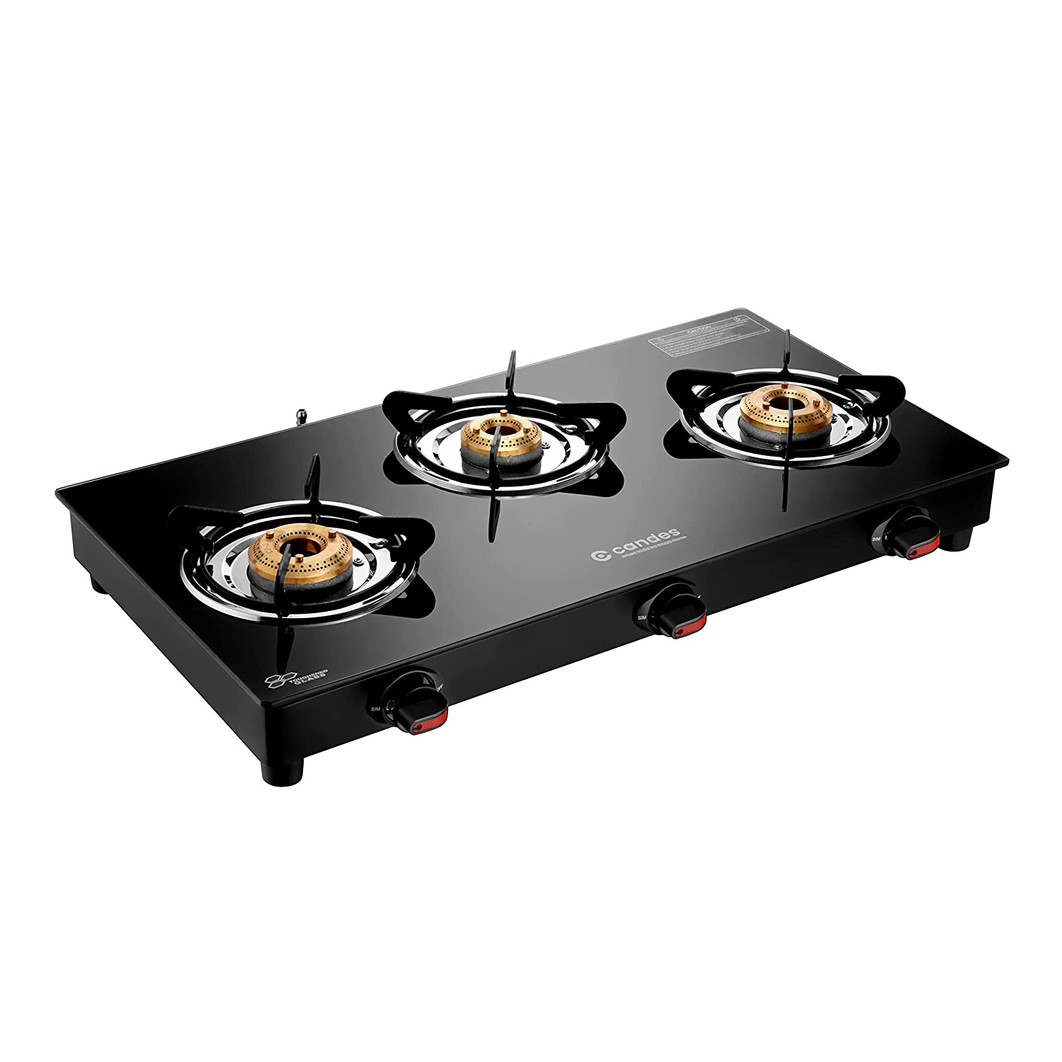 Magma Glass Top 3 Burner Gas Stove (B2B)
