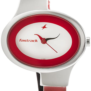 Fastrack White & Red