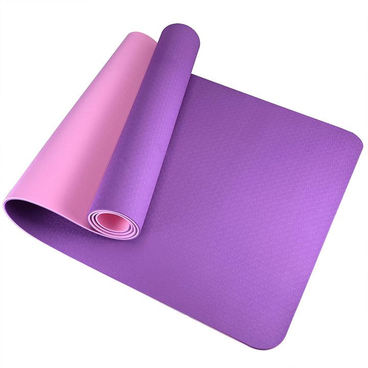 Premium Dual Colour Yoga Fitness Mat