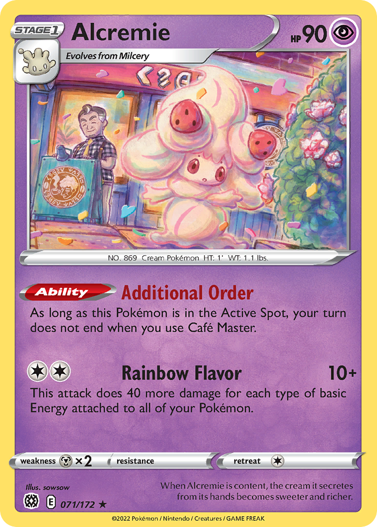 Alcremie - 071/172 - Rare