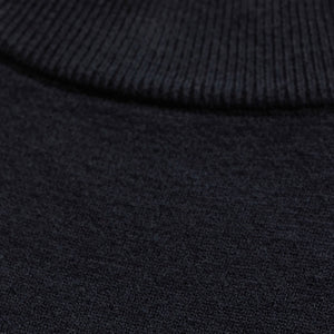 Black Knitted Sweatshirt