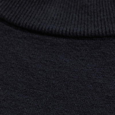 Black Knitted Sweatshirt