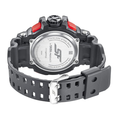 SF Hustler Black & Red Analog-Digital