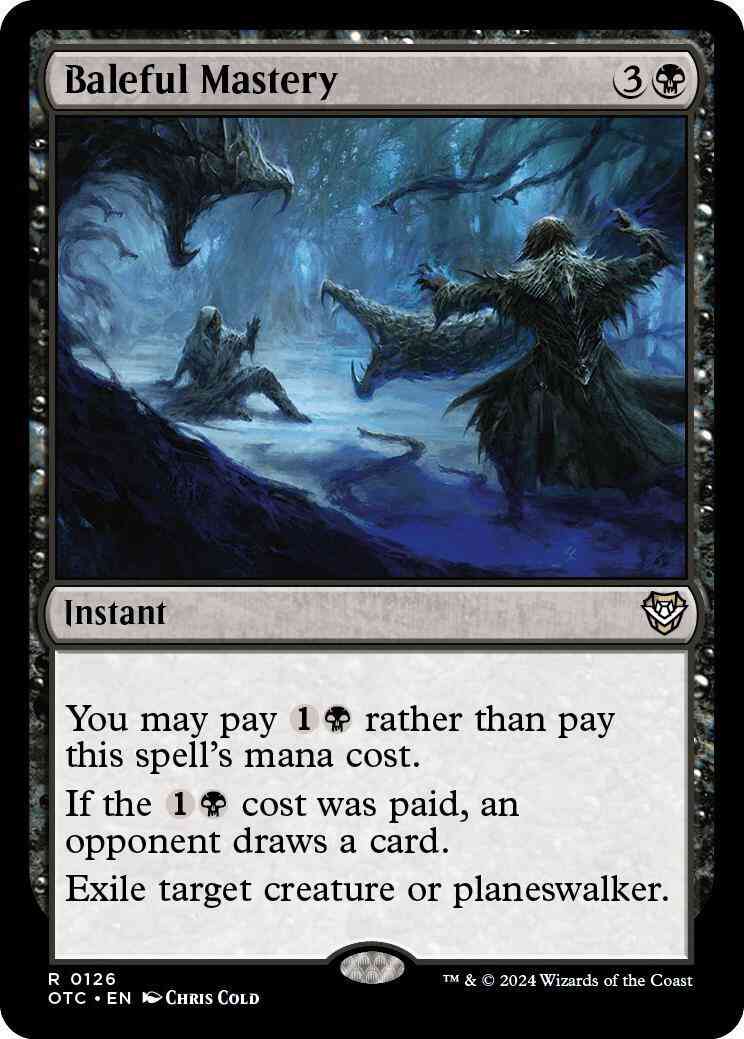 Baleful Mastery [126] [Outlaws of Thunder Junction: Commander] [Non-Foil]