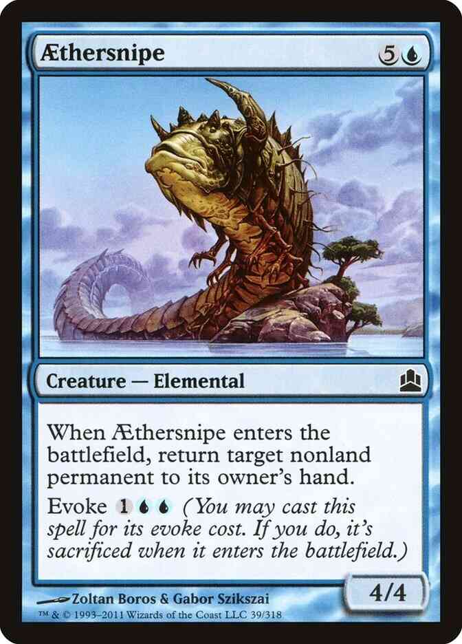 Aethersnipe [39] [Commander 2011] [Non-Foil]