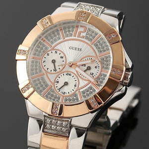 Guess Vista Silver Dial Women 41mm