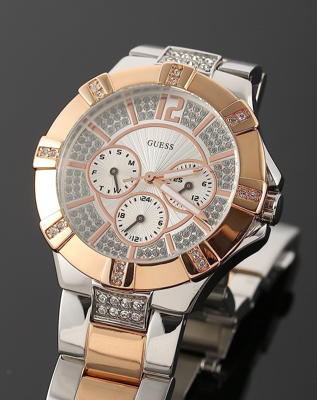Guess Vista Silver Dial Women 41mm
