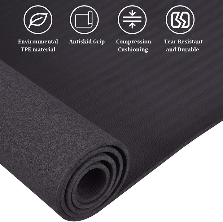 Upyoga Premium Anti-Skid Yoga Mat for Men & Women