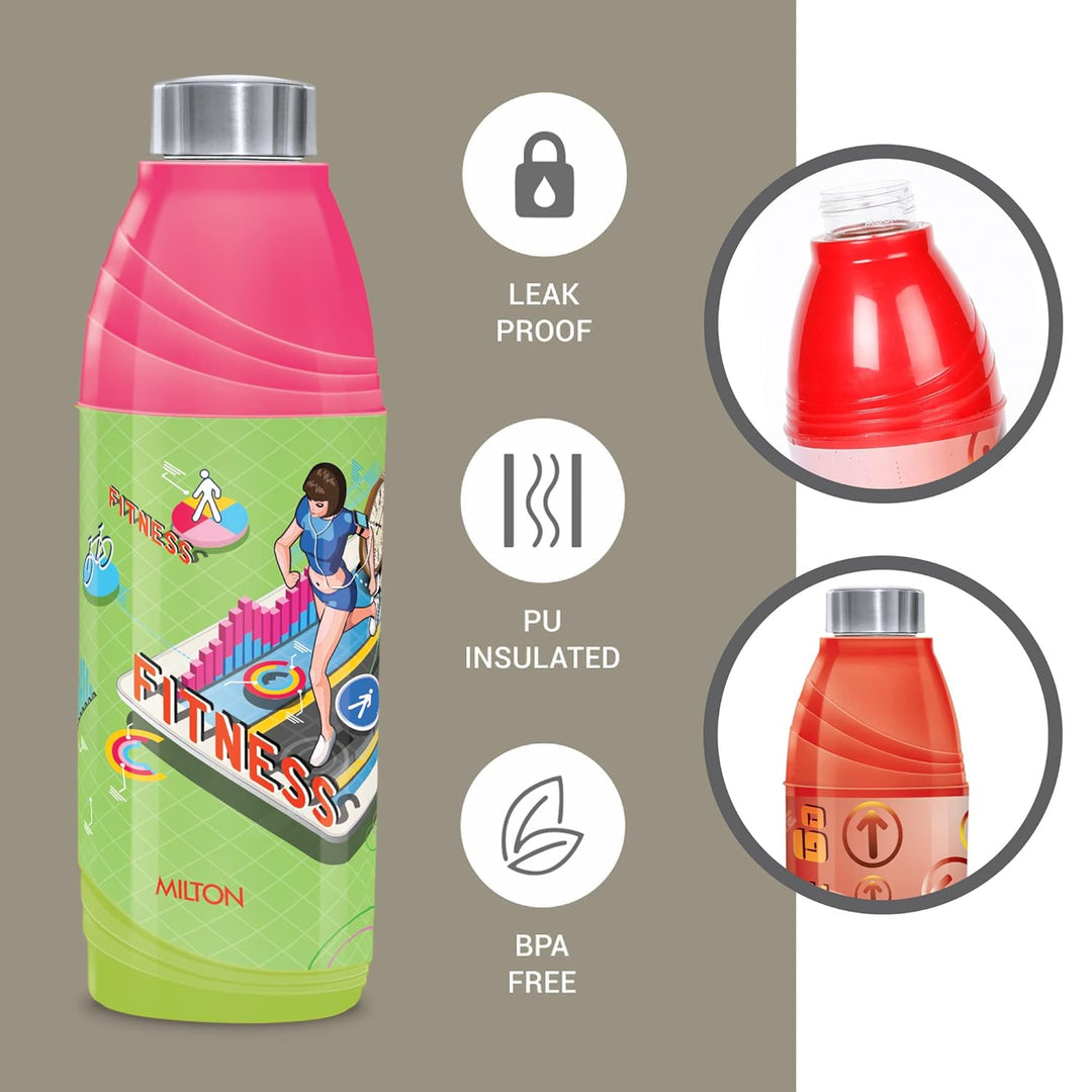 New Kool N Sporty Kids Water Bottle (Milton)