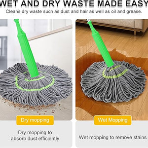 360° Rotation Adjustable Self-wringing Mop🧹