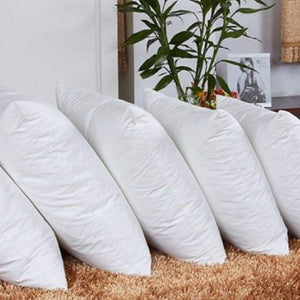 Kuber Industries Microfibre Cushion Filler Set of 2 Pieces (16"x16", White, CTKTC013954)