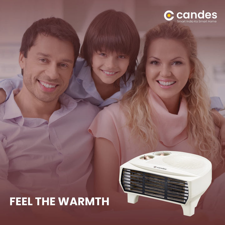 Candes Radiant 2000 Watts All in One Silent Blower Fan Room Heater (White)