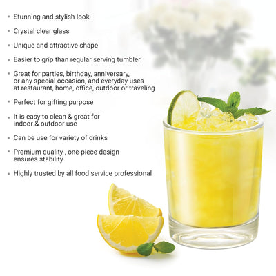 Embassy Cool Glass Tumbler (Treo by Milton)
