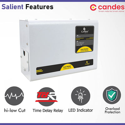 Crystal Stabilizers for Inverter/Split/Window AC upto 1.5 Ton 4KVA (170 V– 280 V)