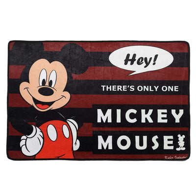 Kuber Industries Disney Mickey Mouse Cars 2 Pieces Anti-Slip Door Mat 23