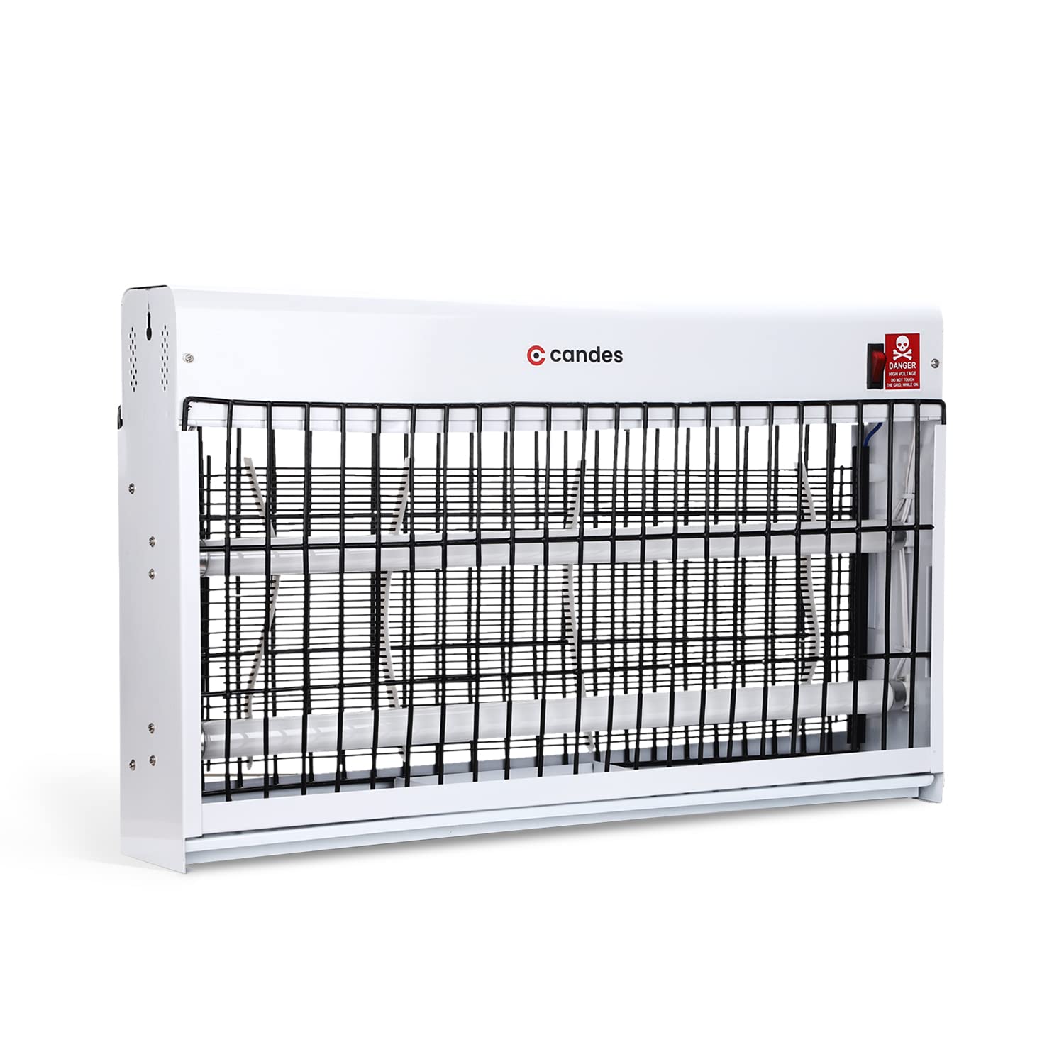 Candes Insect Killer Machine / Bug Zapper Fly Catcher for Home Restaurants, Hotels & Offices, UV  Bulbs, Insect Control (White)