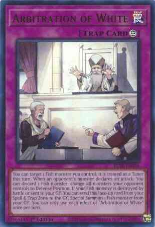 Arbitration of White - BLTR-EN036 - Ultra Rare - 1st Edition