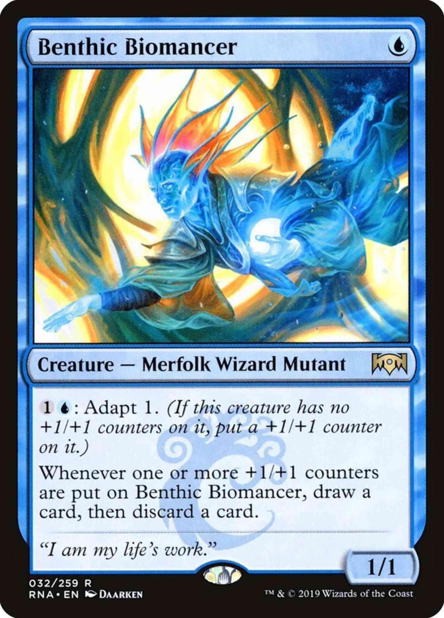 Benthic Biomancer [32] [Ravnica Allegiance] [Non-Foil]