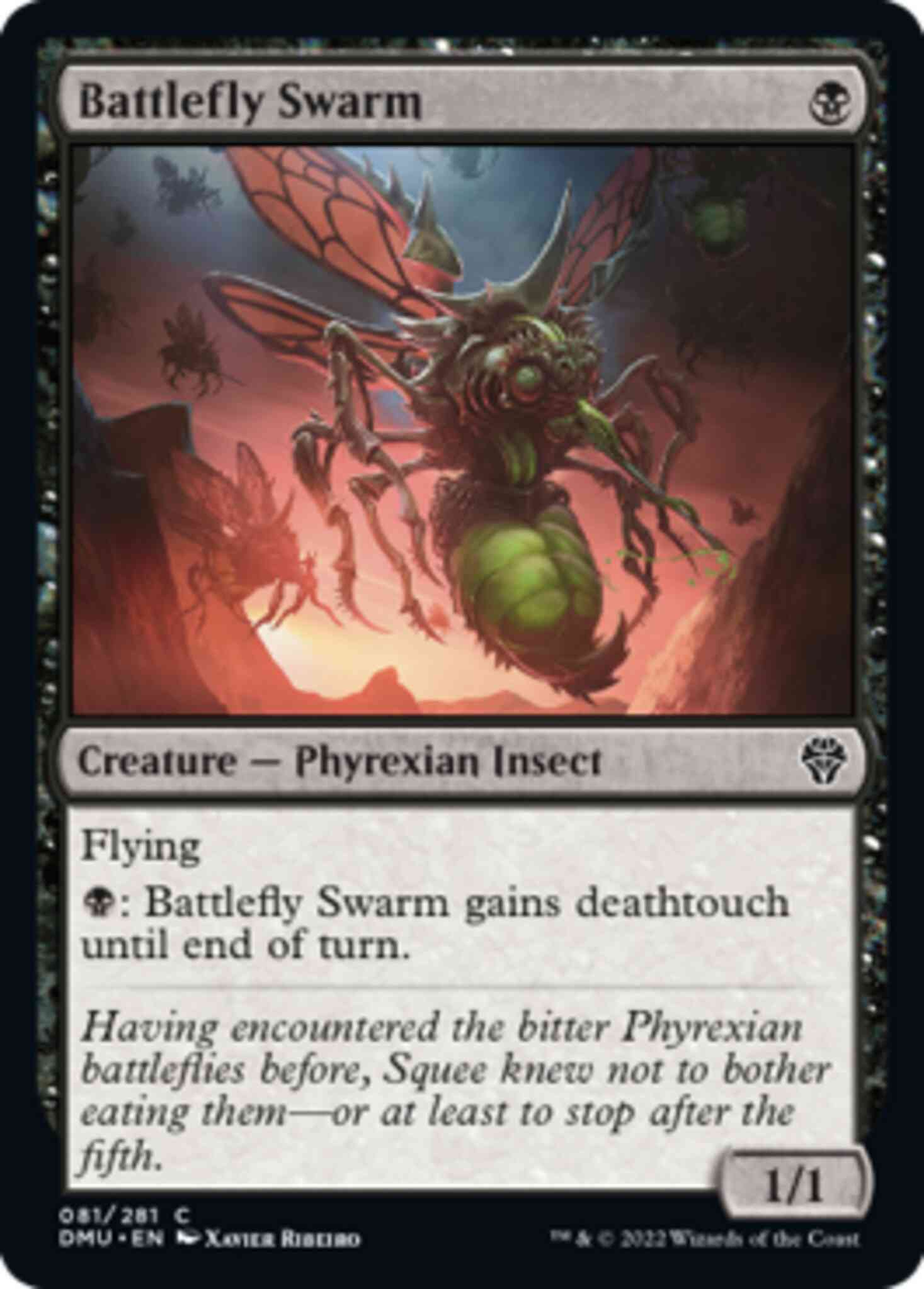 Battlefly Swarm [81] [Dominaria United] [Non-Foil]