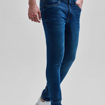 Denim Blue Skinny Fit Jeans