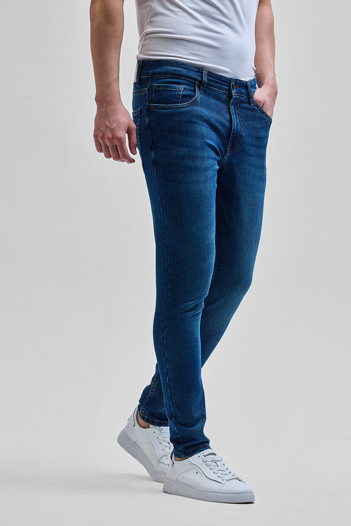 Denim Blue Skinny Fit Jeans