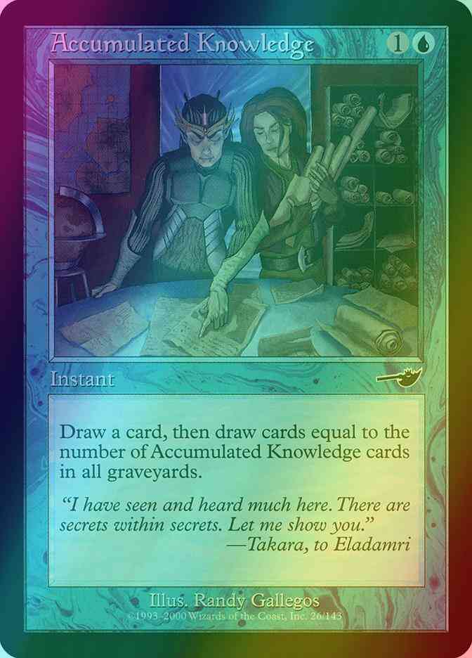 Accumulated Knowledge [26] [Nemesis] [Foil]