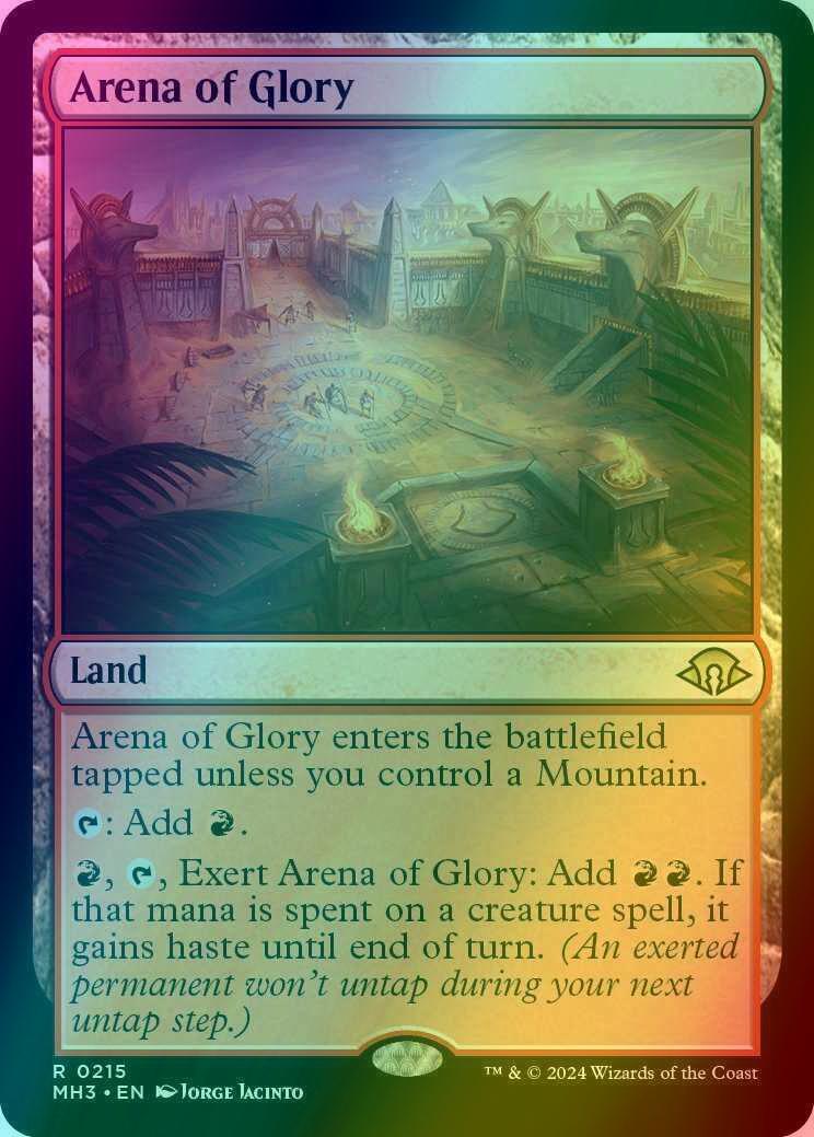 Arena of Glory [215] [Modern Horizons 3] [Foil]