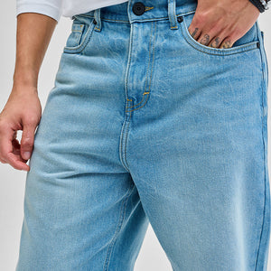 Light Blue Loose Fit Jeans