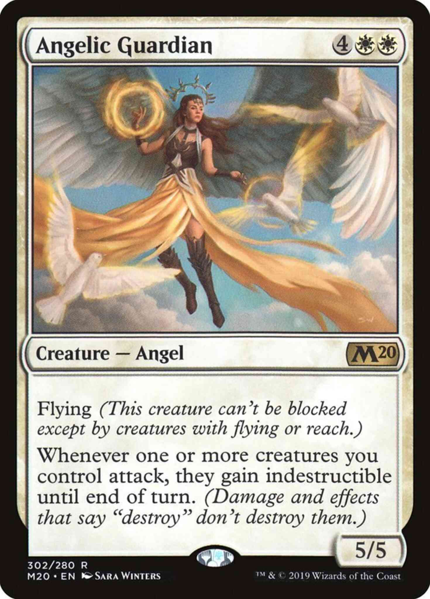 Angelic Guardian [302] [Spellslinger Deck Exclusive] [Core Set 2020] [Non-Foil]