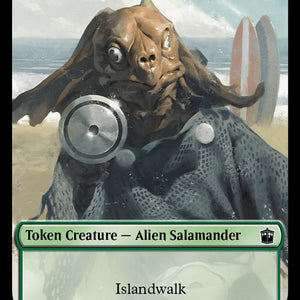 Alien Insect Token (19) // Alien Salamander Token (16) [Universes Beyond: Doctor Who: Tokens] [Non-Foil]